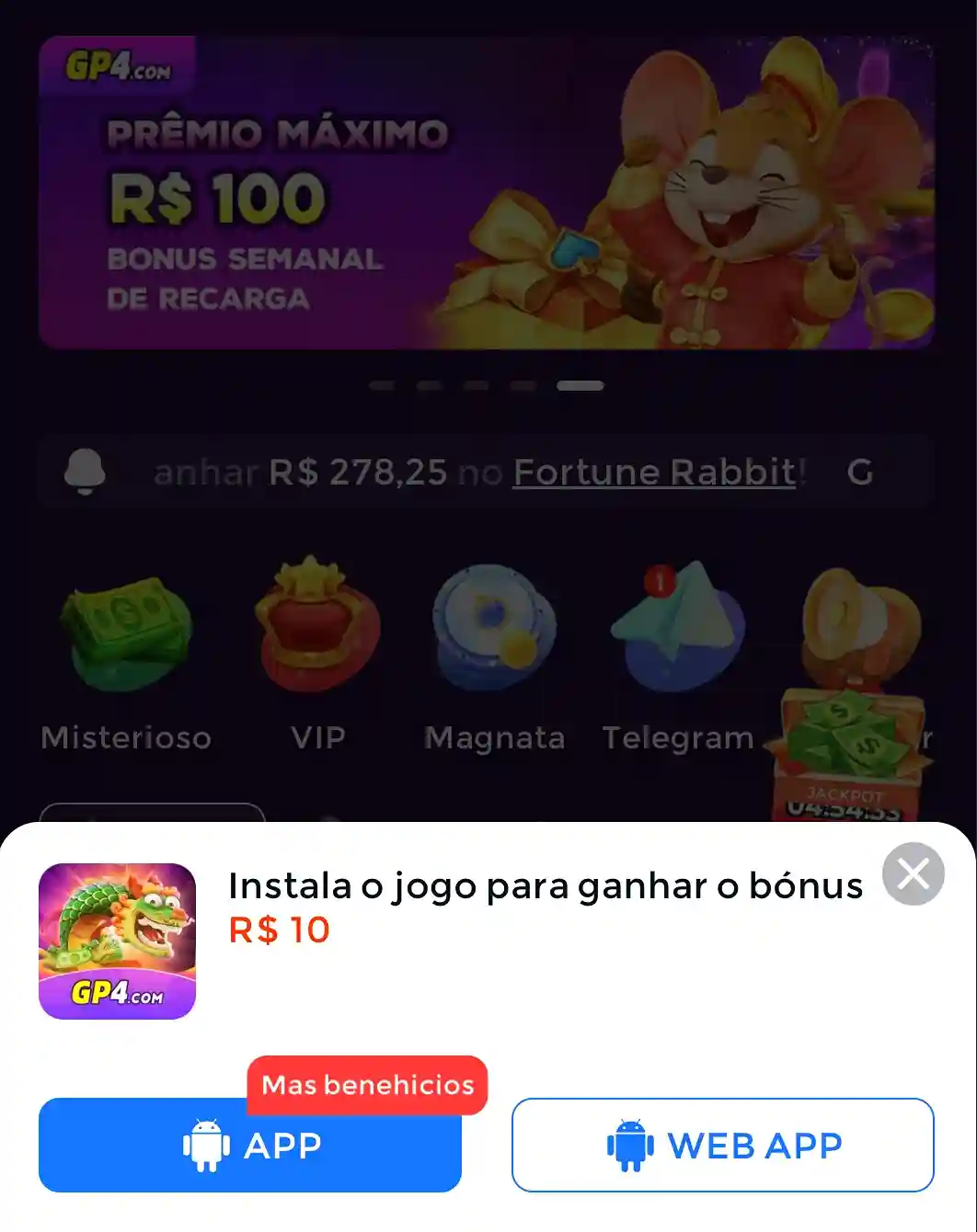gp4 baixar aplicativo