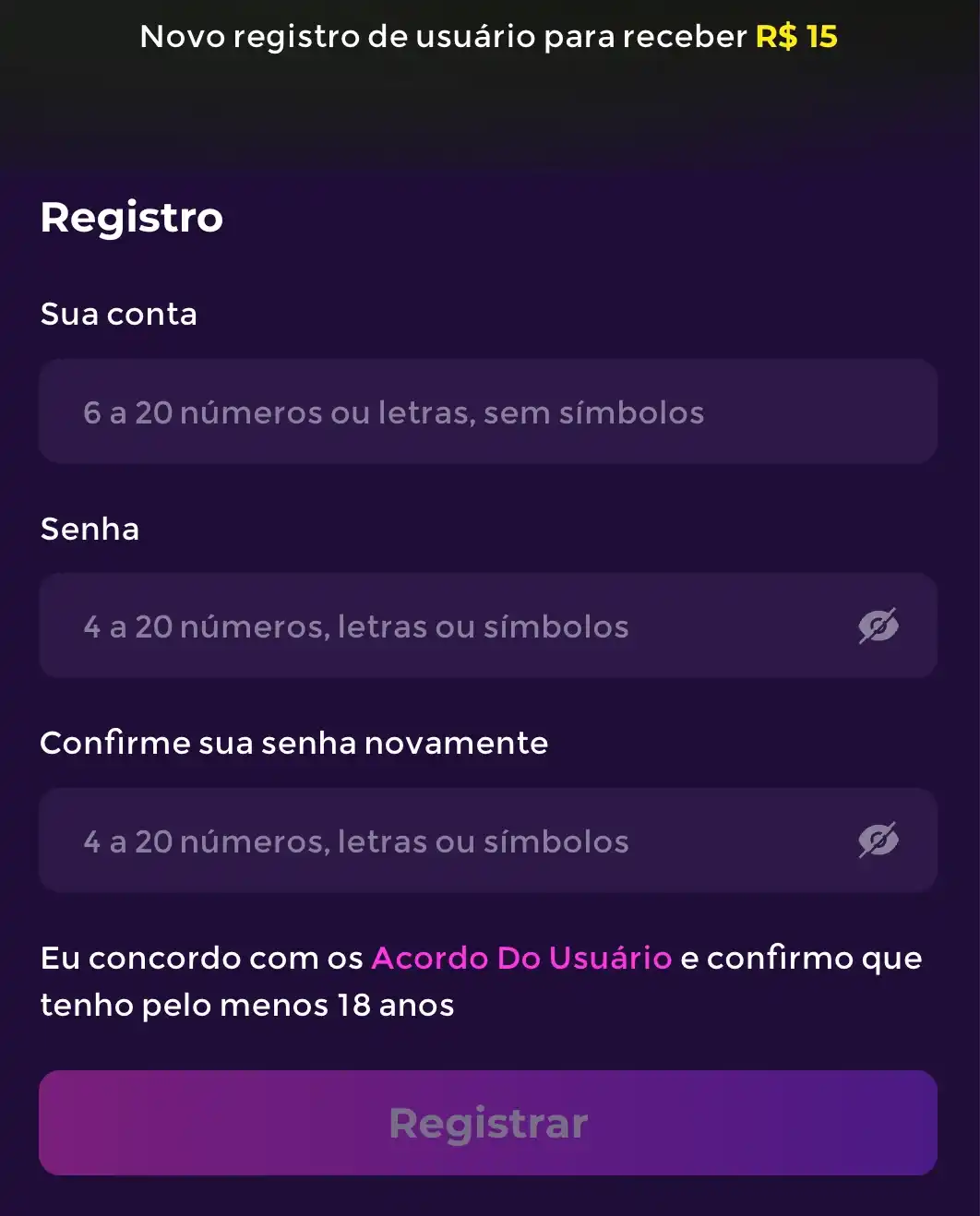 gp4 registro e login